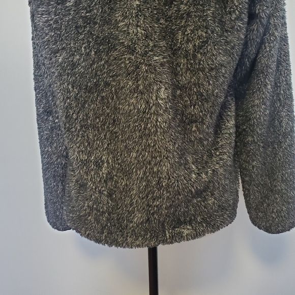 Uniqlo Fluffy Yarn Fleece Sherpa Sweater Jacket - Picture 8 of 9